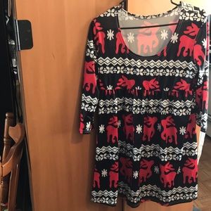 Reindeer Dress L